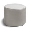 Jaxx Spring Outdoor Ottoman, White