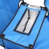 Double Folding Picnic Chairs w/Umbrella Mini Table Beverage Holder & Carrying Bag