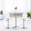 360¬∞ Swivel Round Pub Table with Height Adjustable