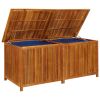 Patio Storage Box 68.9"x31.5"x29.5" Solid Acacia Wood