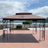 13x10 Outdoor Patio Gazebo Canopy Tent With Ventilated Double Roof And Mosquito net(Detachable Mesh Screen On All Sides),Suitable for Lawn, Garden, Ba