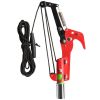 26ft Manual Pole Saw, Lightweight Tree Trimmers Long Handle Pruner Set, Sharp Steel Blade and Scissors Pole Saw for Trimming Palm, Pear Tree, Fir Tree