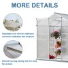 Polycarbonate Greenhouse,6'x 8' Heavy Duty Walk-in Plant Garden Greenhouse for Backyard/Outdoor